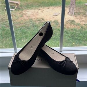 Rothy's Women's Black Knit Ballet Flats